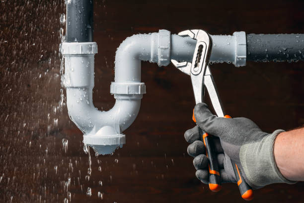 Professional Drain Cleaning technician working in Bogota, NJ